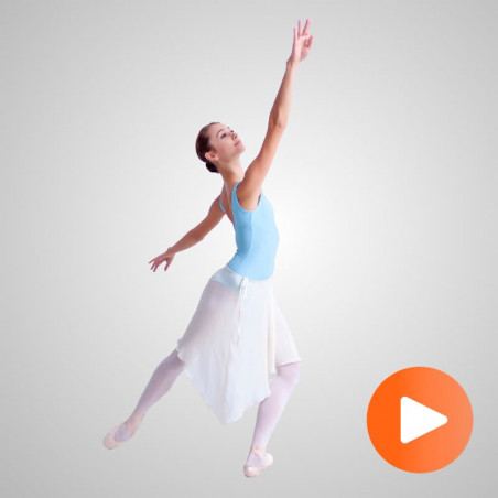 Matricúlate en ballet clásico adultos con base previa y técnica.