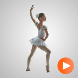 Inscrivez-vous au ballet classique intermédiaire pour les 10, 11, 12, 13, 14 et 15 ans.