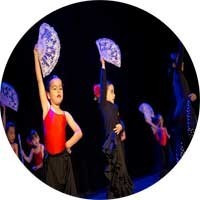 Cours intensifs de flamenco dans le centre de Madrid.
